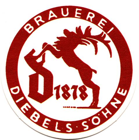 issum kle-nw diebels rund 3a (205-brauerei diebels shne-d1878-rotbraun)